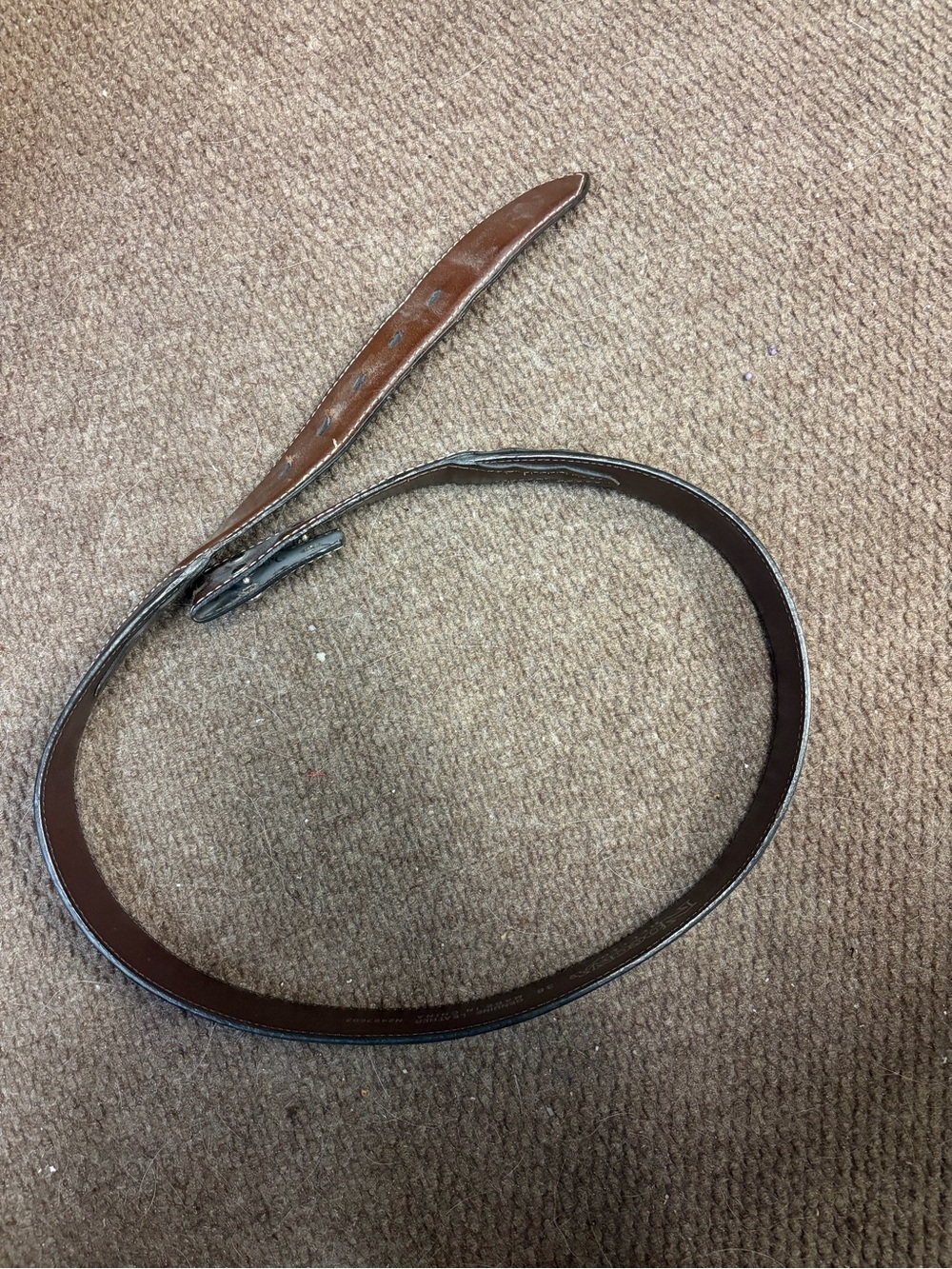 Nocona Brown Leather Women’s Belt 38